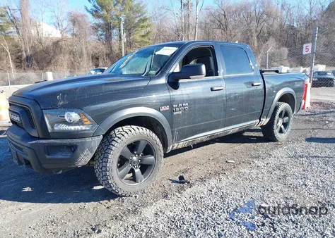 2020 Ram 1500 Classic Warlock 4X4 5'7 Box из США, поврежденный, VIN 1C6RR7LT5LS142033